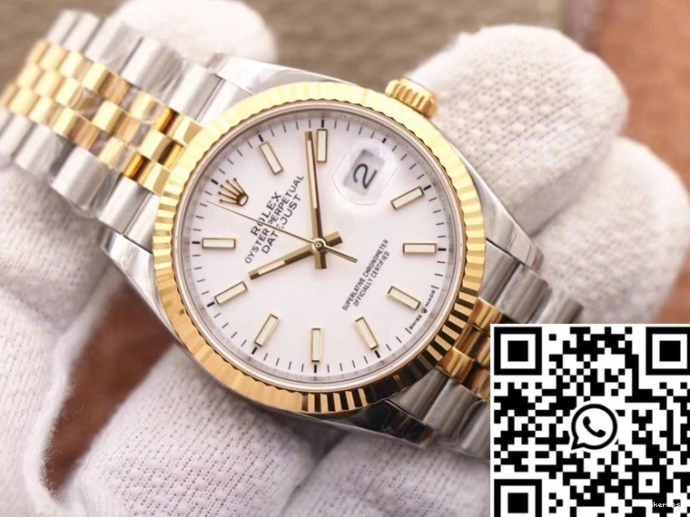 Rolex Dial EW Factory Datejust M126233-0019 White 0325